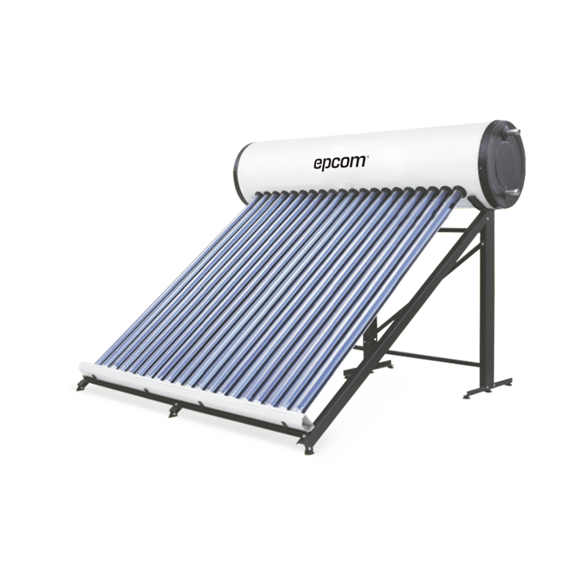 BÓILER SOLAR DE BAJA PRESIÓN CON 18 TUBOS DE VACÍO DE 180 L