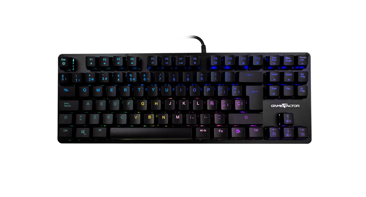 Teclado Mecánico GAME FACTOR KBG500-BL